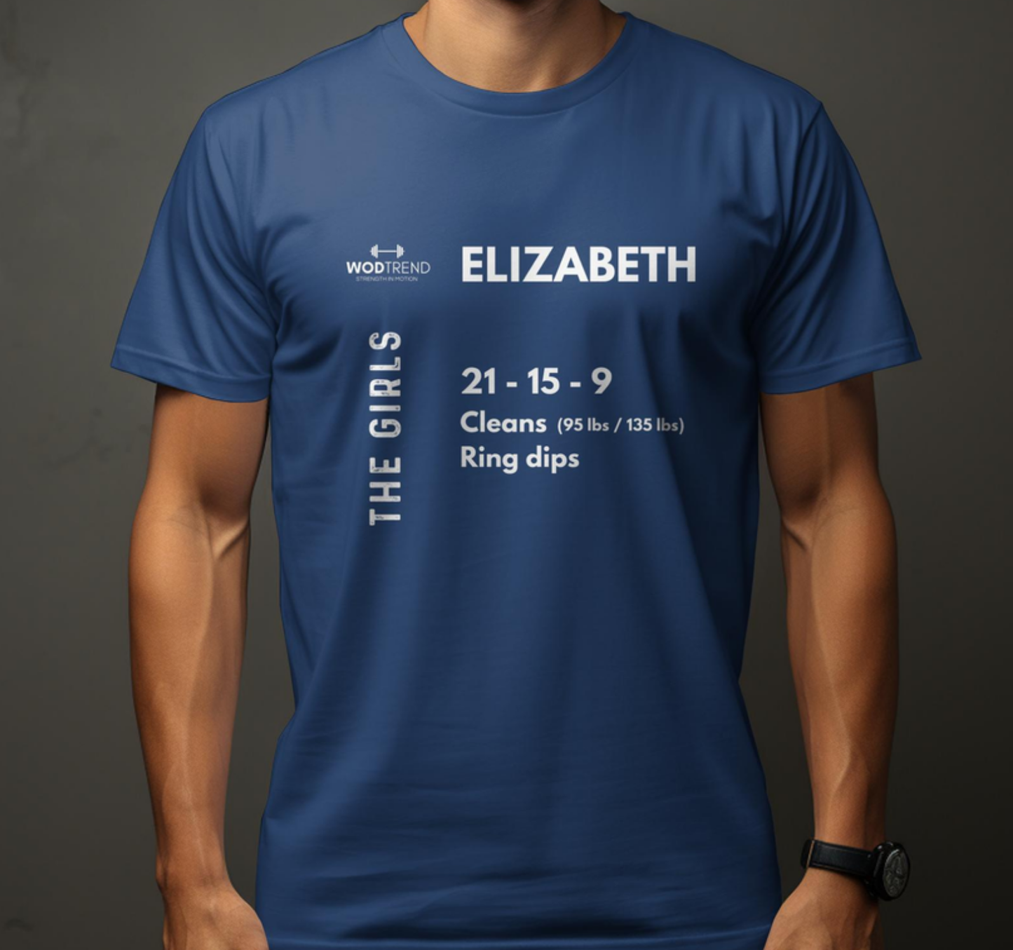 Camiseta Unisex CrossFit 'Elizabeth' Workout - The Girls Series