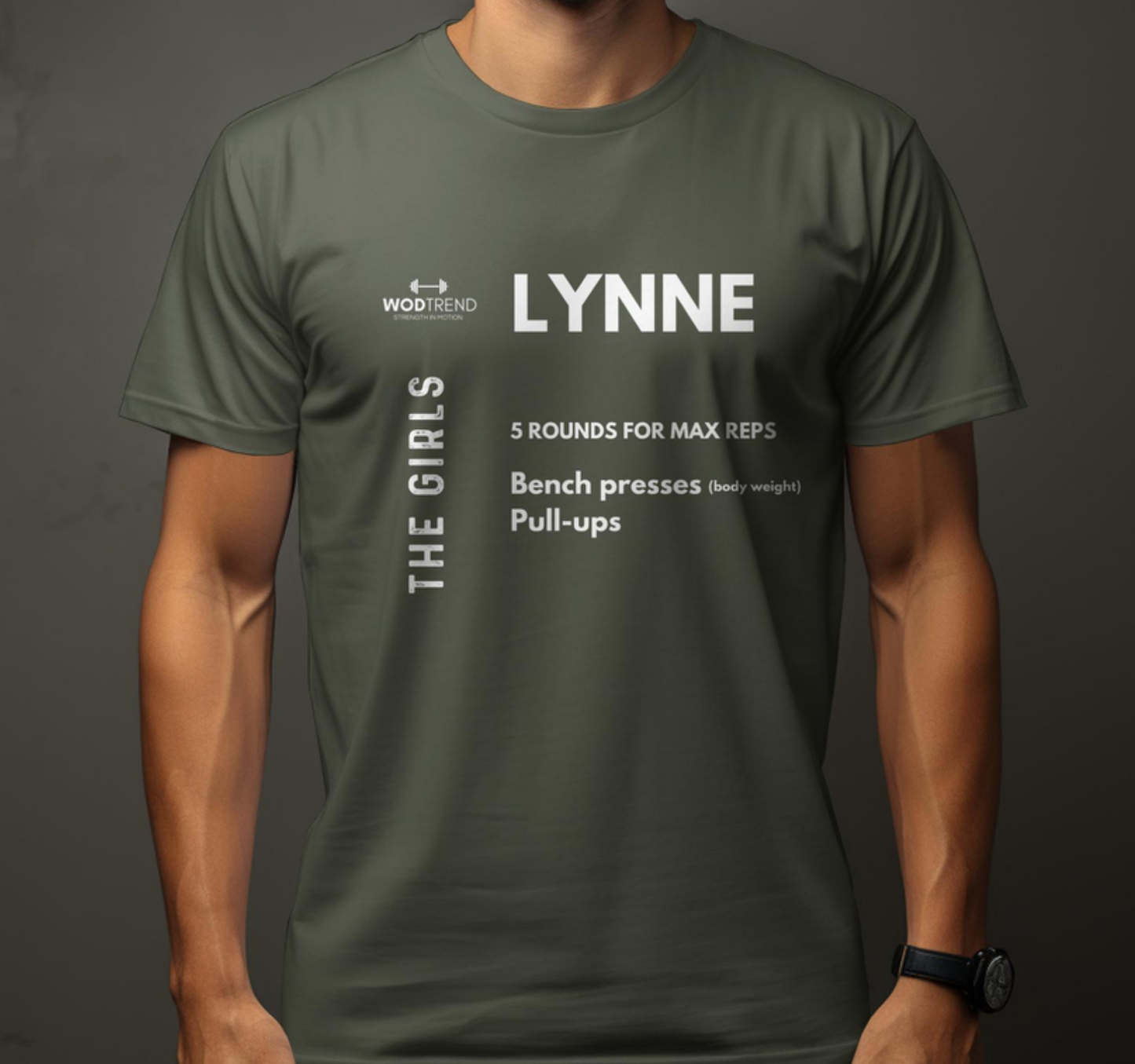 Camiseta Unisex CrossFit 'Lynne' Workout - The Girls Series
