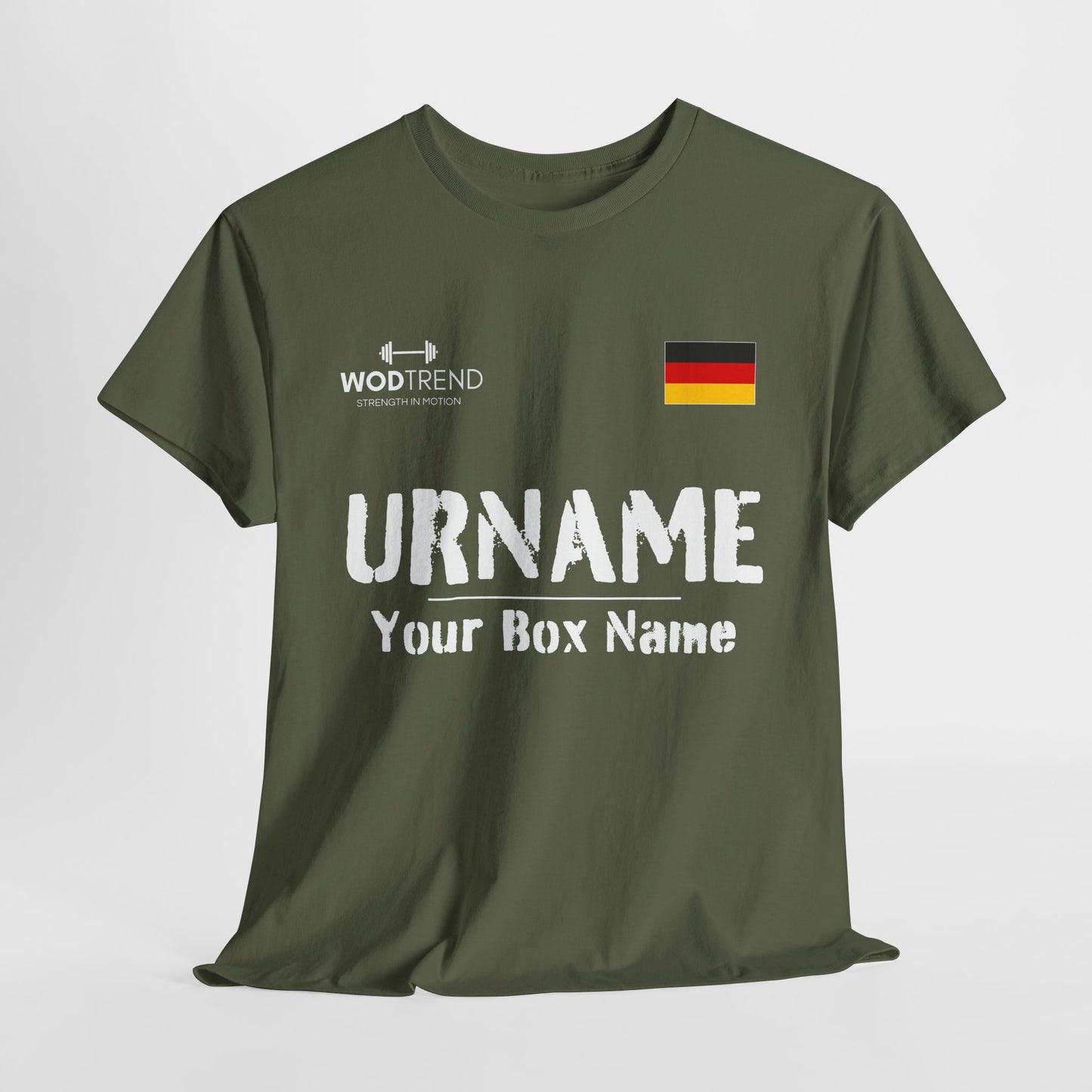 Customizable Unisex Tee - Add Your Name & Box