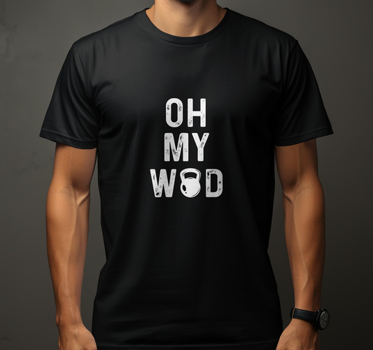 T-shirt unisexe Oh My WOD - Série Fun