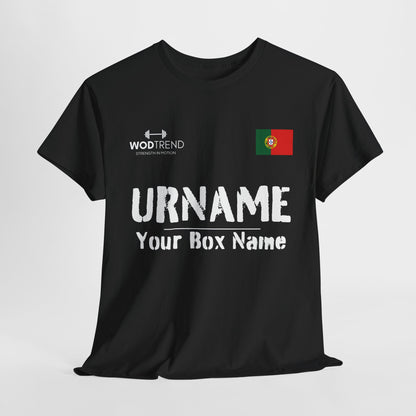 Customizable Unisex Tee - Add Your Name & Box