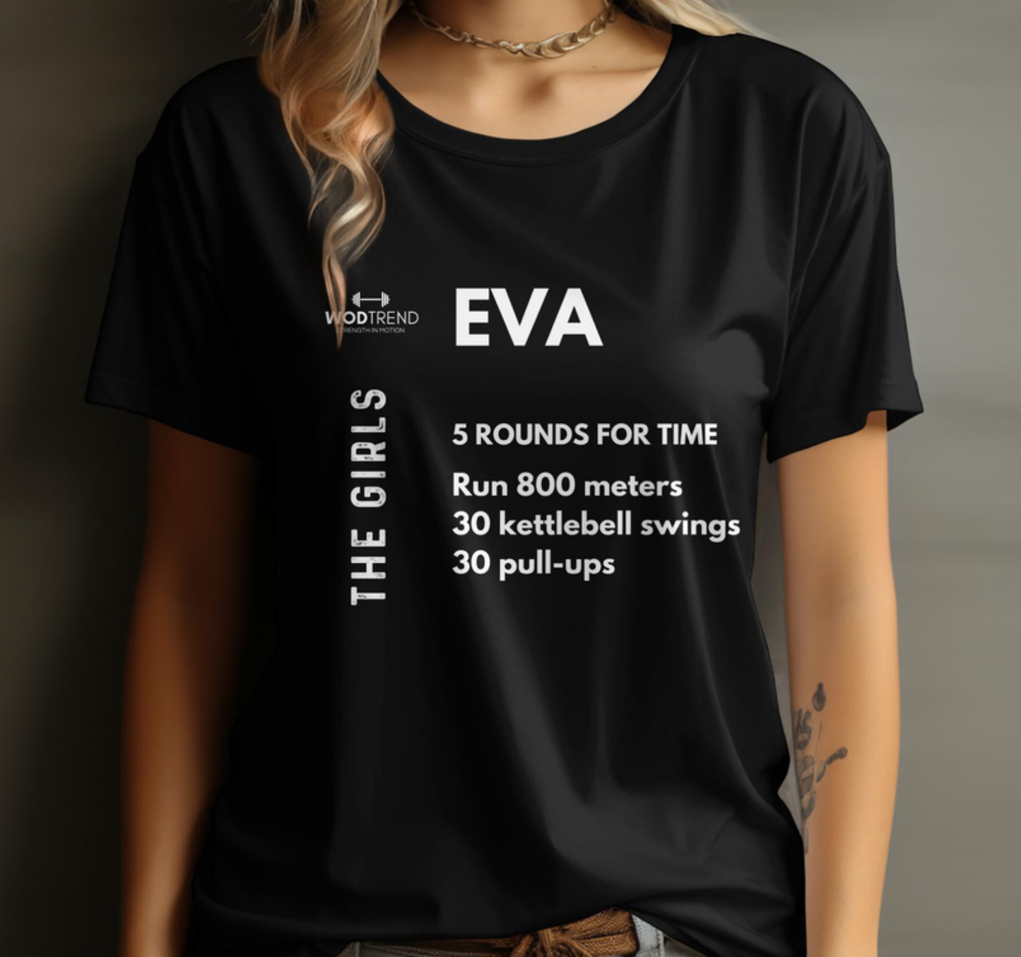 CrossFit "Eva" Workout Unisex Tee - The Girls Series