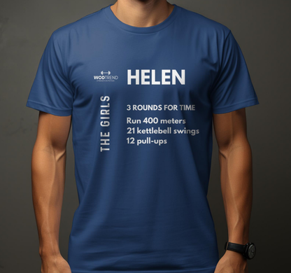 T-shirt unisexe d'entraînement CrossFit « Helen » - Série pour filles