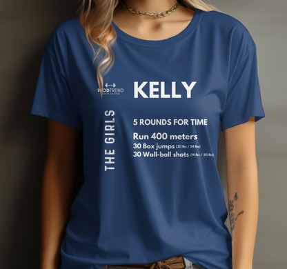 T-shirt d'entraînement unisexe CrossFit « Kelly » - Série pour filles