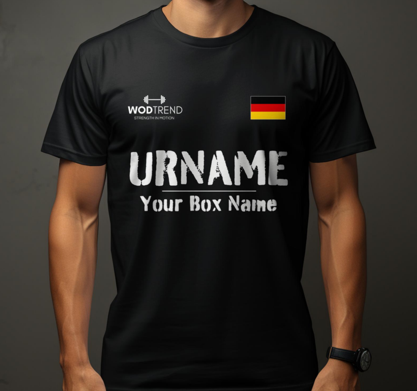 Customizable Unisex Tee - Add Your Name & Box