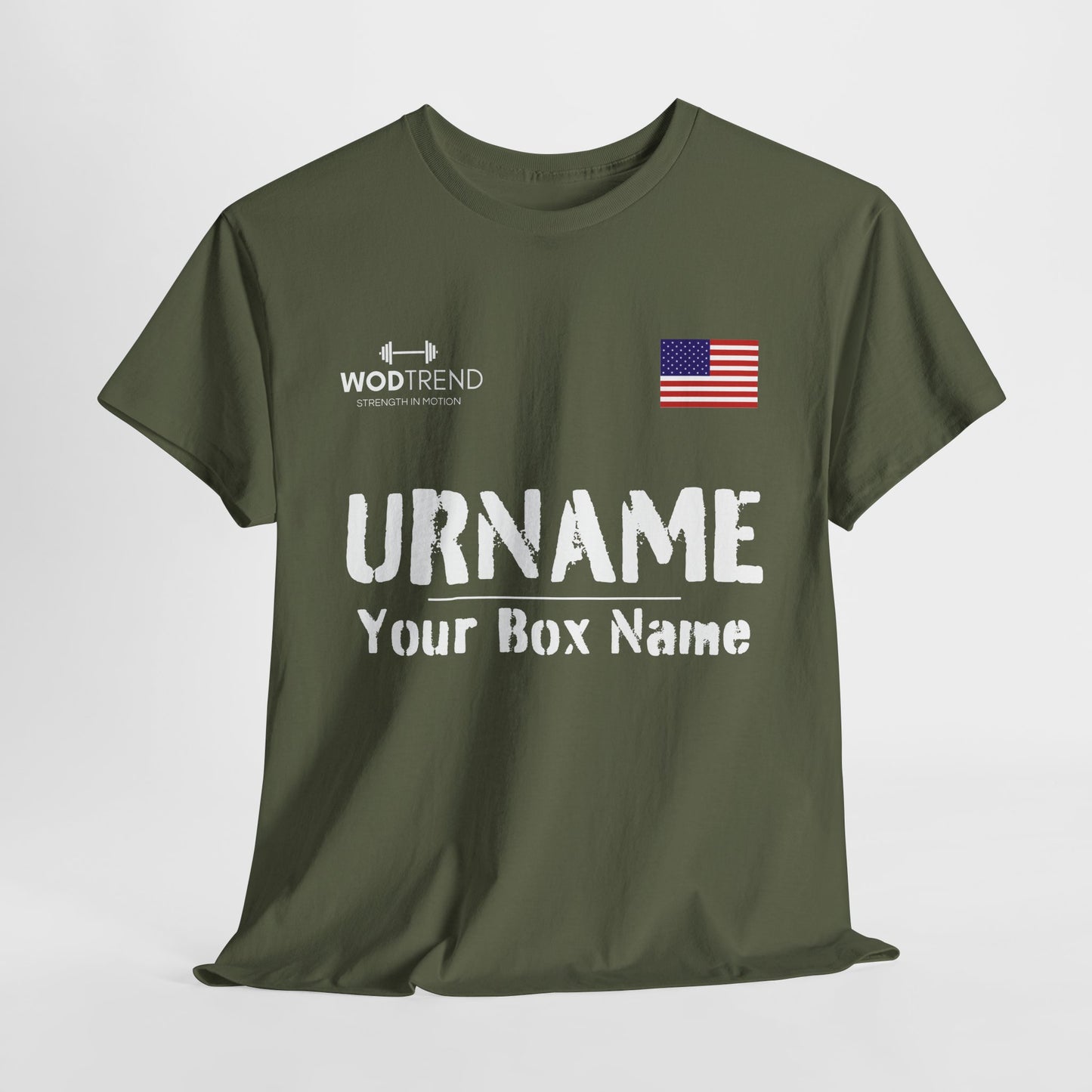 Customizable Unisex Tee - Add Your Name & Box